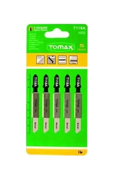 Tomax T-118a Metal Dekupaj Bıçak Seti 5 Parça - 5'li Paket