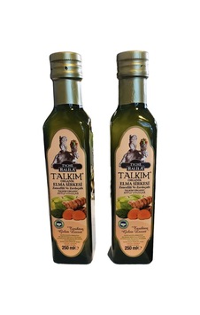 Ralila Talkım Organik Zencefil ve Zerdeçallı Elma Sirkesi 2 x 250 ML