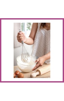 Gees Global Lüks Örgülü Paslanmaz Çelik Çırpıcı & Profesyonel Hamur Ve Sos Karıştırıcı 32 Cm Gbzs Gees Global Lüks Örgülü Paslanmaz Çelik Çırpıcı & Profesyonel Hamur Ve Sos Karıştırıcı 32 Cm Gbzs