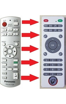 Panasonic N2Qayb000696 Projeksiyon Kumandası