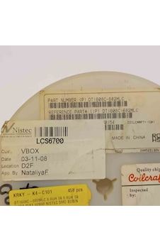 Dt1608c-682mlc 6.8uh 1a 6.8uh 1a 6.6x4.45x2.92mm Nistec Smd Bobin 8 Adet