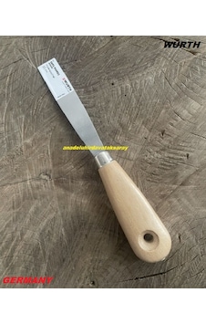 Würth 20mm Çelik Spatula Macun Spatula Kazıma Spatula 2cm Paslanmaz Çelik Gri