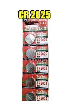 Jean Klein Cr2025 Lithium Pil 5'Li Kart Jean Klein Cr2025 Lithium Pil 5'Li Kart