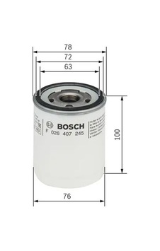 Bosch F026407245 Yag Filtresi 2007929 Gk2q6714aa Bosch F026407245 Yag Filtresi 2007929 Gk2q6714aa