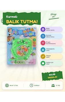 Kurmalı Balık Yakalama Oyunu 366-6 Kurmalı Balık Yakalama Oyunu 366-6