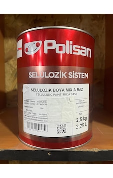 Polisan Selülozik Boya Makine Yeşili 2,5 Litre Yeni Versiyon 6011 Polisan Selülozik Boya Makine Yeşili 2,5 Litre Yeni Versiyon 6011