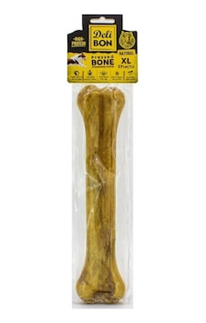 Delibon Gerçek Deriden Natural XL Köpek Ödül Kemiği 27 CM Delibon Gerçek Deriden Natural XL Köpek Ödül Kemiği 27 CM