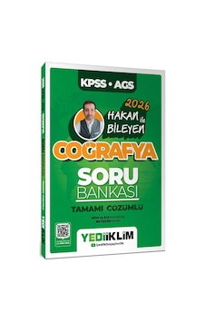 Yediiklim Yayınları 2026 Kpss Ags Coğrafya Tamamı Çözümlü Soru Bankası Hakan Bileyen Yediiklim Yayınları 2026 Kpss Ags Coğrafya Tamamı Çözümlü Soru Bankası Hakan Bileyen