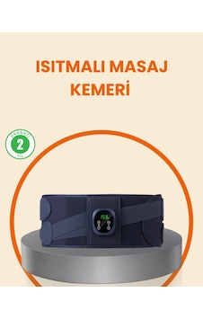 Isıtmalı Masaj Kemeri Dijital Ekranlı Bel Çevresi 100 Cm Altı Uyumlu Isıtmalı Masaj Kemeri Dijital Ekranlı Bel Çevresi 100 Cm Altı Uyumlu