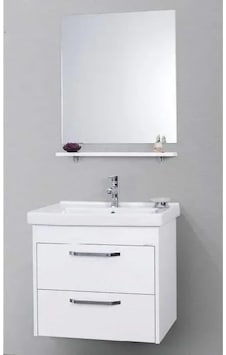 70 Cm Mdf Soft Banyo Dolabı Mdf Beyaz 70 Cm Mdf Soft Banyo Dolabı Mdf Beyaz