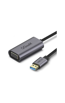Qgeem Qg-ua07 Usb To Vga Dönüştürücü Siyah Qgeem Qg-ua07 Usb To Vga Dönüştürücü Siyah
