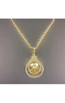 Özel Günlerin Işıltısı Altın Kaplama Dizme Taş Osmanlı Turalı Bijuteri Kolye Şıklığınızı Taçlandırın-9034210271852 Gold Özel Günlerin Işıltısı Altın Kaplama Dizme Taş Osmanlı Turalı Bijuteri Kolye Şıklığınızı Taçlandırın-9034210271852 Gold