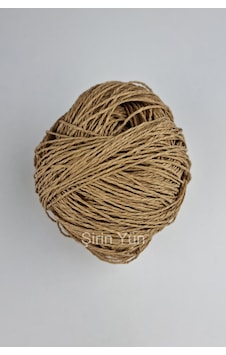 Sarılmış Kağıt İp 100 Gram Bej Sarılmış Kağıt İp 100 Gram Bej