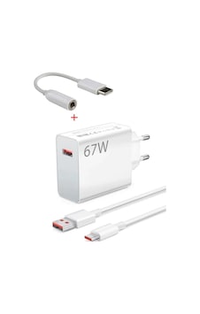 Power Xiaomi Redmi Uyumlu Usb Type-c 6a 67w Hızlı Şarj Cihazı Ve Kulaklık Dönüştürücü Çevirici,x24 Power Xiaomi Redmi Uyumlu Usb Type-c 6a 67w Hızlı Şarj Cihazı Ve Kulaklık Dönüştürücü Çevirici,x24