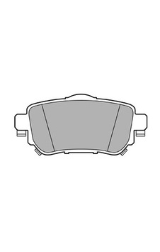 Renault Kadjar 1.2 Tce 130 2015-2019 Delphi Arka Fren Balatası Renault Kadjar 1.2 Tce 130 2015-2019 Delphi Arka Fren Balatası