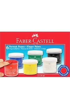 Faber-castell Parmak Boyası 6 Renk 160402 Faber-castell Parmak Boyası 6 Renk 160402