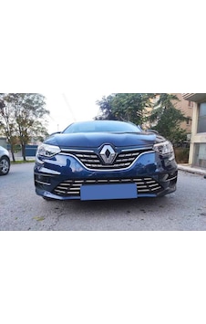 Renault Megane 4 Sedan Krom Ön Tampon Alt Çıta 2021 ve Sonrası Renault Megane 4 Sedan Krom Ön Tampon Alt Çıta 2021 ve Sonrası