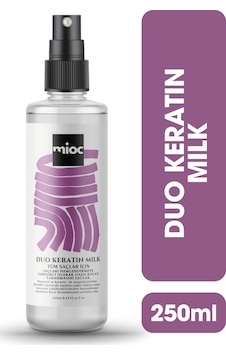 Mioc Kozmetik Duo Keratin Milk Tüm Saçlar İçin Bakım Spreyi 250 ML Mioc Kozmetik Duo Keratin Milk Tüm Saçlar İçin Bakım Spreyi 250 ML