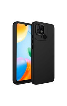Xiaomi Redmi 10c Kılıf Metal Çerçeve Ve Buton Tasarımlı Silikon Zore Luna Kapak Siyah Xiaomi Redmi 10c Kılıf Metal Çerçeve Ve Buton Tasarımlı Silikon Zore Luna Kapak Siyah