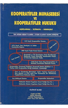 Kooperatifler Muhasebesi Ve Kooperatifler Hukuku Kooperatifler Muhasebesi Ve Kooperatifler Hukuku
