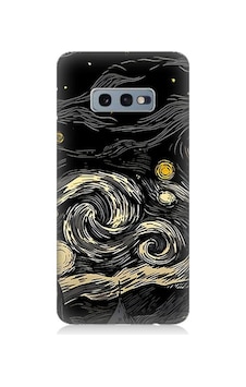 Samsung Galaxy S10e Uyumlu Yıldızlı Gökyüzü Desenli Silikon Kılıf Samsung Galaxy S10e Uyumlu Yıldızlı Gökyüzü Desenli Silikon Kılıf