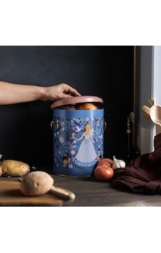 Tales Cinderella Desenli Metal Soğanlık, 17.5 X 22.5 Cm, 5 Lt Tales Cinderella Desenli Metal Soğanlık, 17.5 X 22.5 Cm, 5 Lt