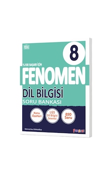 Fenomen Yayınları 8. Sınıf Dil Bilgisi Soru Bankası Fenomen Yayınları 8. Sınıf Dil Bilgisi Soru Bankası