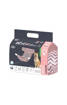 Dişi Köpekler İçin Külot Bezi L 15'li Paket Dişi Köpekler İçin Külot Bezi L 15'li Paket