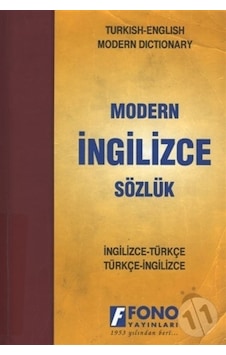 İngilizce Modern Sözlük (İngilizce / Türkçe Türk/Kolektif İngilizce Modern Sözlük (İngilizce / Türkçe Türk/Kolektif