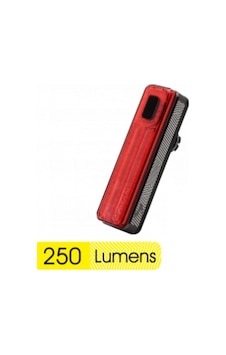 Moon Helıx Max 250 Lümen Usb Arka Lamba Siyah  - Kırmızı