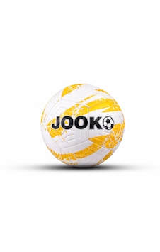 Jook Unes Jooko Tek Renk Futbol Topu Sarı Sarı - Beyaz