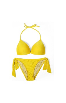 Endeep Beria Kadın Üçgen Yarım Dolgulu Hardal Bikini Takımı Çok Renkli Endeep Beria Kadın Üçgen Yarım Dolgulu Hardal Bikini Takımı Çok Renkli