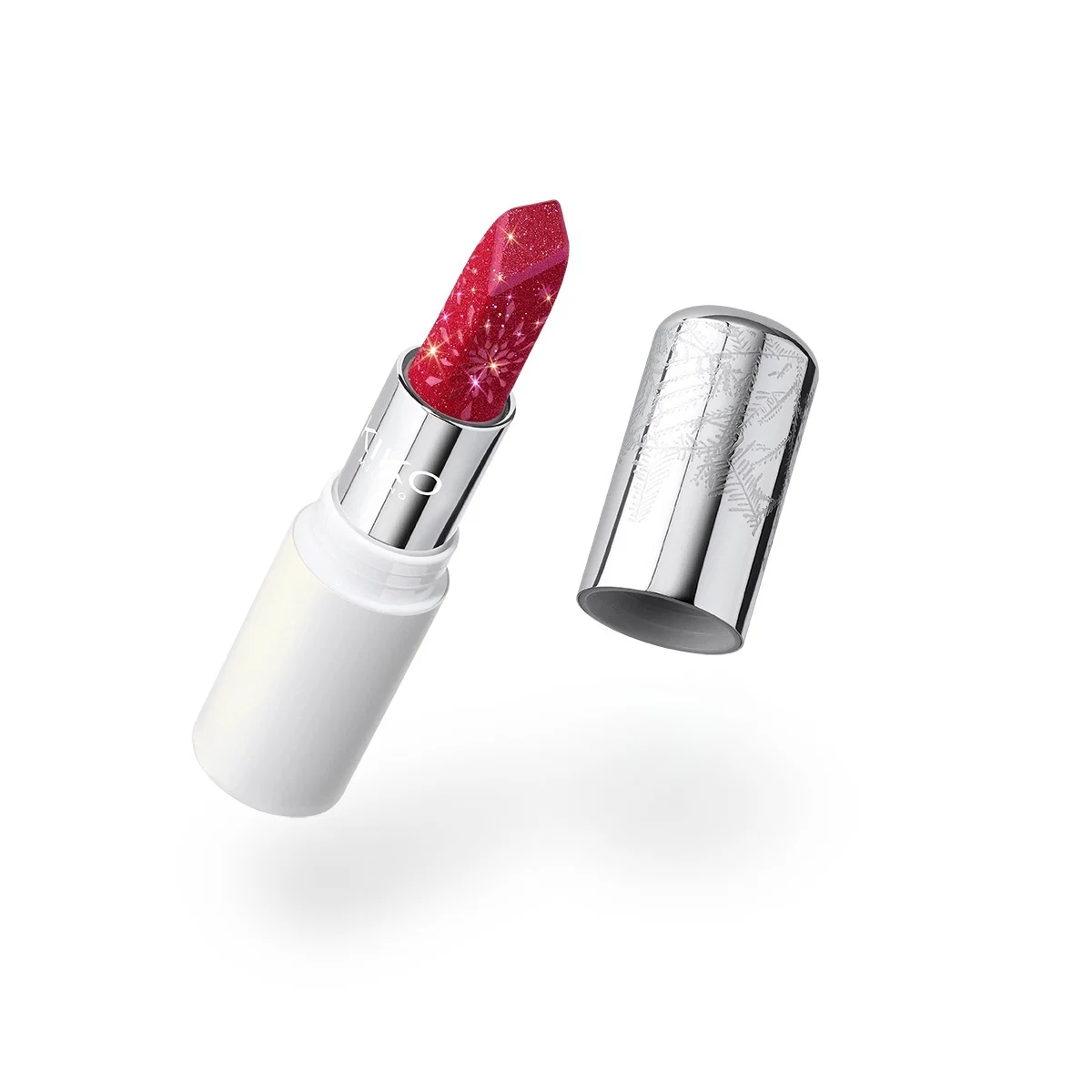 Snow-kissed Holiday Sparkly Peaks Lipstick 03 Red-y To Sleigh Snow-kissed Holiday Sparkly Peaks Lipstick 03 Red-y To Sleigh
