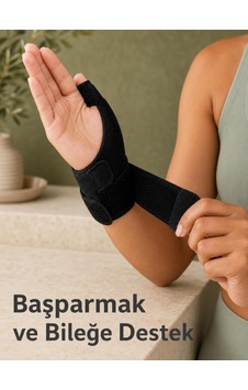 De Quervain Başparmak Destekli Metal El Bilek Ateli Ayarlanabilir Çok renkli De Quervain Başparmak Destekli Metal El Bilek Ateli Ayarlanabilir Çok renkli