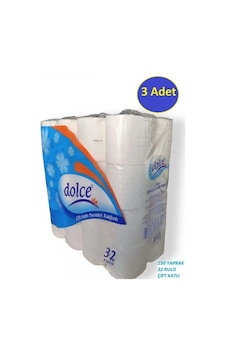 Dolce Tuvalet Kağıdı Çift Katlı 3 x 32 Rulo
