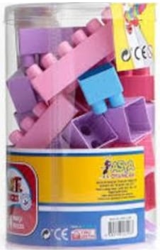 Asya Oyuncak Ant Blocks 34 Parça Pastel Renk Ant034-p Asya Oyuncak Ant Blocks 34 Parça Pastel Renk Ant034-p
