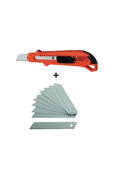 Metal Maket Bıçağı ve 10 Adet Yedeği Falcata Yedek