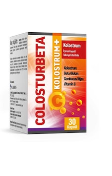 Colosturbeta Kolostrum İçeren Multivitamin 30 Vegan Kapsül Colosturbeta Kolostrum İçeren Multivitamin 30 Vegan Kapsül