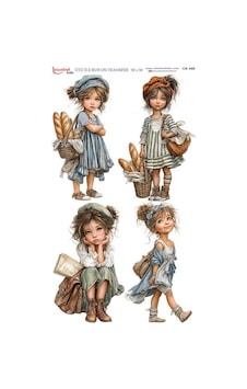 Ütü İle Rub On Transfer Kağıdı 30x50cm Ck456 Ütü İle Rub On Transfer Kağıdı 30x50cm Ck456