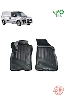 Fiat Doblo Panelvan Havuzlu Oto Paspas Kapalı Kasa Ön İki Parça Fiat Doblo Panelvan Havuzlu Oto Paspas Kapalı Kasa Ön İki Parça