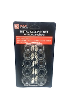 10 Parça Metal Hortum Kelepçesi Set Standart