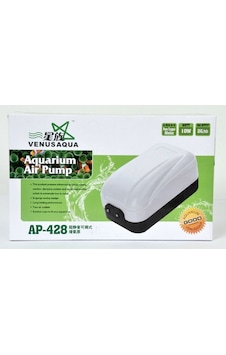 Venusaqua Ap-428 Çift Çıkışlı Akvaryum Hava Motoru Venusaqua Ap-428 Çift Çıkışlı Akvaryum Hava Motoru