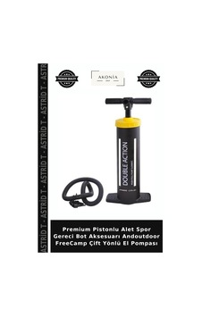 Premium Pistonlu Alet Spor Gereci Bot Aksesuarı Andoutdoor Freecamp Çift Yönlü El Pompası Standart Premium Pistonlu Alet Spor Gereci Bot Aksesuarı Andoutdoor Freecamp Çift Yönlü El Pompası Standart