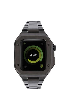 Watch 44mm Metal Petek Kasalı Kordon - Siyah Watch 44mm Metal Petek Kasalı Kordon - Siyah