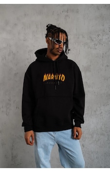 Barlashive Erkek Baskılı Kapüşonlu 3 İplik Pamuklu Hoodie Sweatshirt - Siyah Çok Renkli Barlashive Erkek Baskılı Kapüşonlu 3 İplik Pamuklu Hoodie Sweatshirt - Siyah Çok Renkli