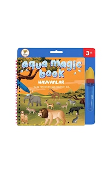 Aqua Magic Book Hayvanlar Sihirli Boyama Kitabı Çok Renkli Aqua Magic Book Hayvanlar Sihirli Boyama Kitabı Çok Renkli
