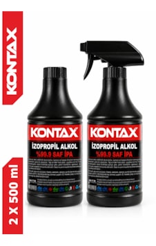 Kontax Saf İpa %99,9 İzopropil Alkol 2 X 500 Ml Kontax Saf İpa %99,9 İzopropil Alkol 2 X 500 Ml