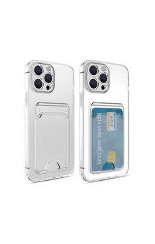 Apple Uyumlu iPhone 12 Pro Kılıf Kartlıklı Şeffaf Zore Setra Clear Silikon Kapak Apple Uyumlu iPhone 12 Pro Kılıf Kartlıklı Şeffaf Zore Setra Clear Silikon Kapak