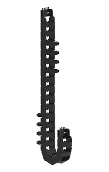 Cks 15X15Mm Hareketli Kablo Kanalı 1 Mt. | Plastik Kapalı Seri