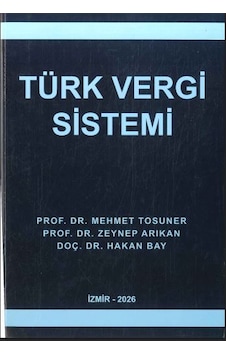 Türk Vergi Sistemi 2026 Kitap Türk Vergi Sistemi 2026 Kitap